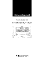 Nakamichi SoundSpace-10-11-12-21-Remote-Control-Service-Manual 